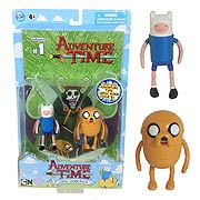 Adventure Time 3-Inch Finn and Jake Comic Book Pack